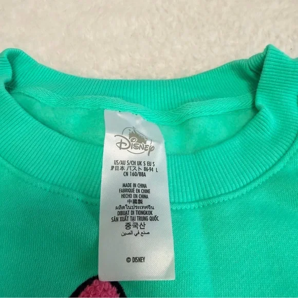 Disney Teal Crewneck Sweatshirt - Picture 4 of 15